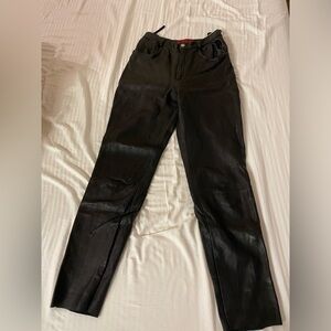 Leather pants